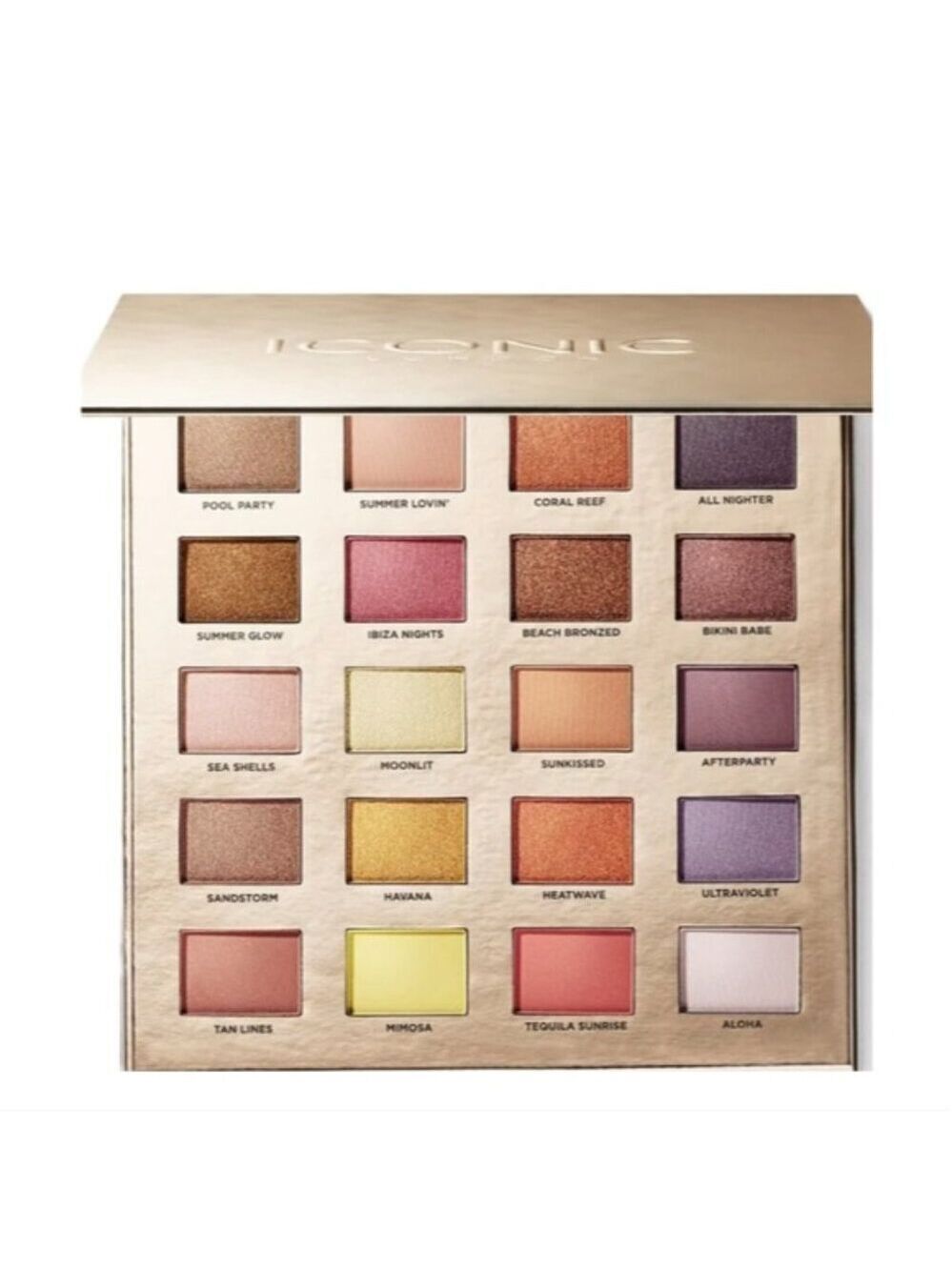 Iconic London Sunset To Sunrise Eyeshadow Palette Size: 20 x 1.6 g, Full Size